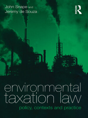 cover image of Environmental Taxation Law